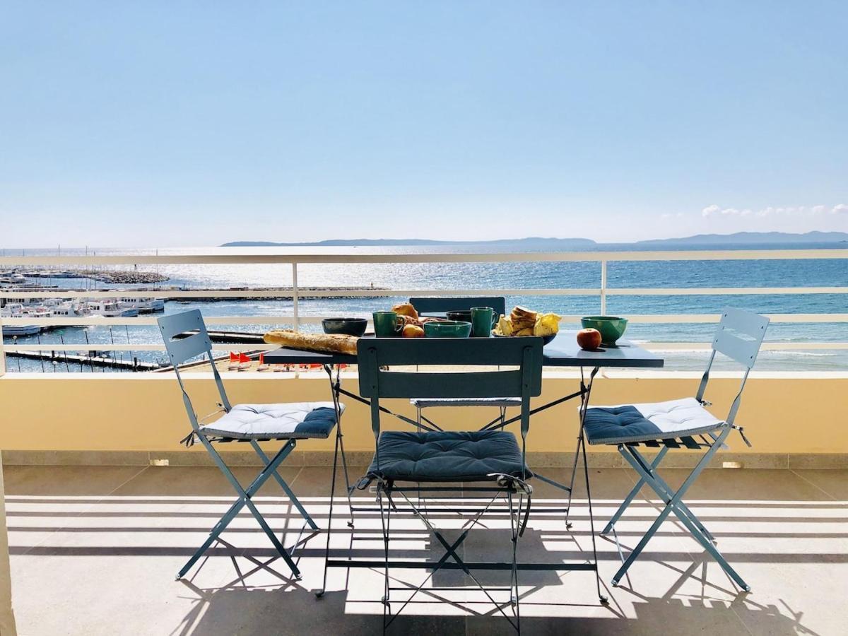 T3 Front De Mer Dernier Etage Vue Mer Petit Havre De Paix Pour Vos Vacances Emplacement Unique Vue Mer Panoramique A 180 Degres Pour Ce T3 En Face De La Plage Front De Mer Vue Sur Les Iles 5 Et Dernier Etage Avec Ascenseur لو لا فاندو المظهر الخارجي الصورة
